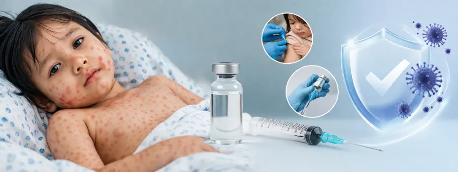 শিশুদের (Measles): কখন কিভাবে হামের টিকা দেবেন?